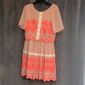 ASOS intricate detail dress